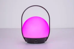 LED Akku Tischlampe Außen Bluetooth RGB 22,3 cm IP54