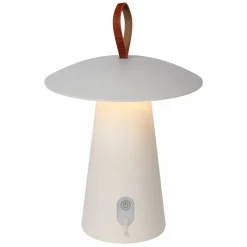 LED Akku Tischlampe dimmbar Aluminium 2700 K 29 cm IP54