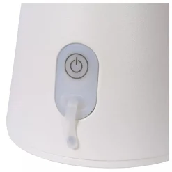 LED Akku Tischlampe dimmbar Aluminium 2700 K 29 cm IP54