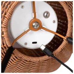 LED Akku Tischlampe dimmbar Natur IP44 50 cm 3000 K