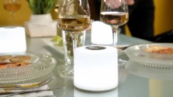 LED Akku Tischlampe dimmbar 18 cm IP44 2700-6500 K 5 W