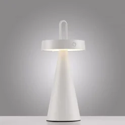 LED Akku Tischlampe Dimmer Touch IP44 2700 K 28,9 cm