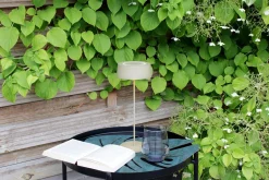 LED Akku Tischlampe Gold Touch Dimmer USB IP54 3000 K