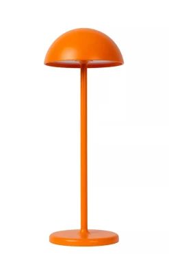 LED Akku Tischlampe Orange 32 cm 3000 K IP54 7h dimmbar