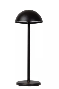 LED Akku Tischlampe Schwarz 32 cm 3000 K IP54 dimmbar