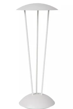 LED Akku Tischlampe Weiß Ladestation IP54 2 W dimmbar