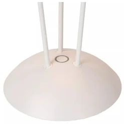 LED Akku Tischlampe Weiß Ladestation IP54 2 W dimmbar