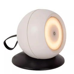 LED Akku Wandspot flexibel Schwarz Weiß IP54 3000 K