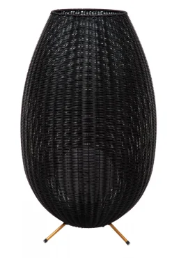 LED Akku Wegeleuchte dimmbar Schwarz IP44 79 cm 3000 K