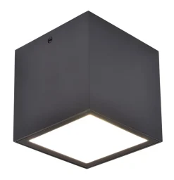 LED Außenlampe Aluminium Anthrazit 4000 K IP54 B:8,5 cm