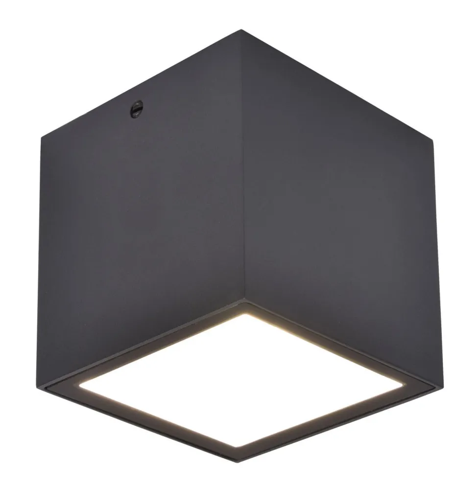 LED Außenlampe Aluminium Anthrazit 4000 K IP54 B:8,5 cm