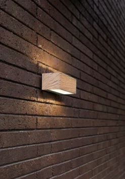 LED Außenlampe Aluminium Natur 10 W 4000 K IP54 B:14 cm