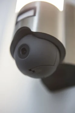 LED Außenlampe Bewegungsmelder Edelstahl IP44 dimmbar