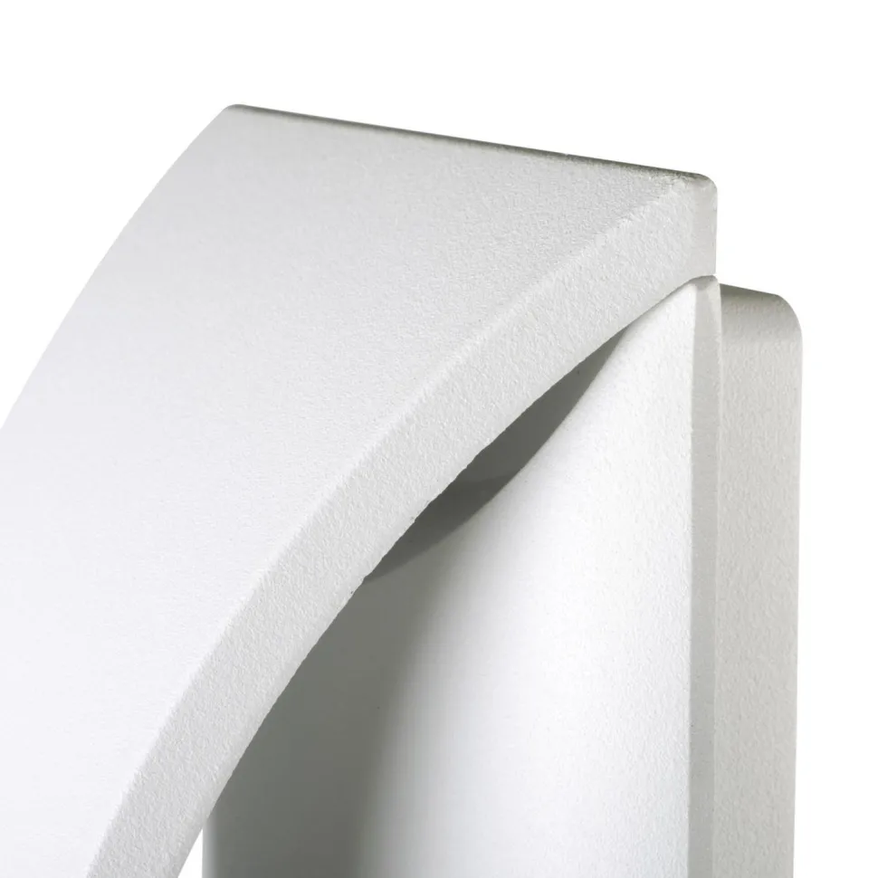 LED Außenlampe Up Down Weiß IP54 Aluminium Eingang