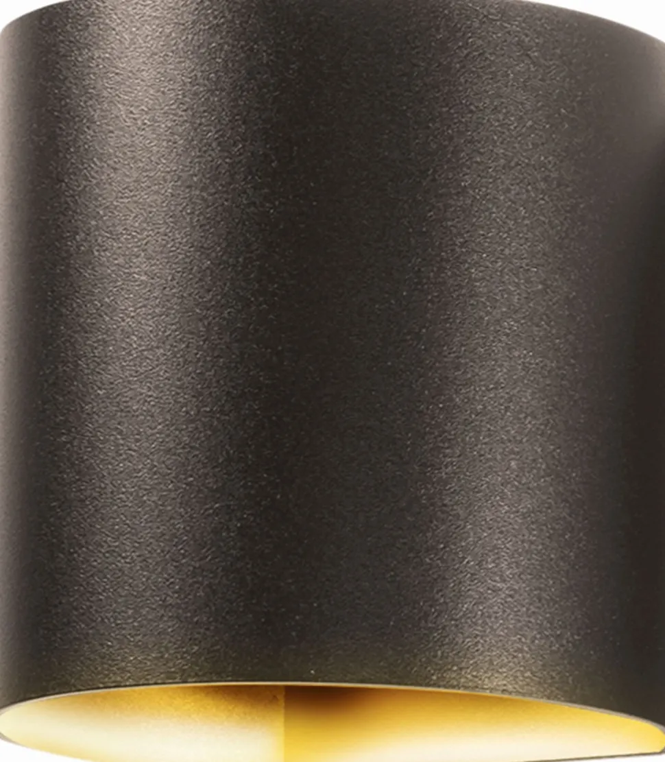 LED Außenlampe Wand Aluminium IP44 8 W 650 lm Anthrazit