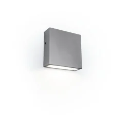 LED Außenlampe Wand Edelstahl IP54 10 W 4000 K Up Down