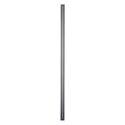 LED Außenlampe Wand Metall Grau IP65 H:121 cm indirekt