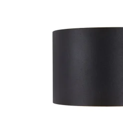 LED Außenlampe Wand Metall IP54 Up Down 400 lm Schwarz