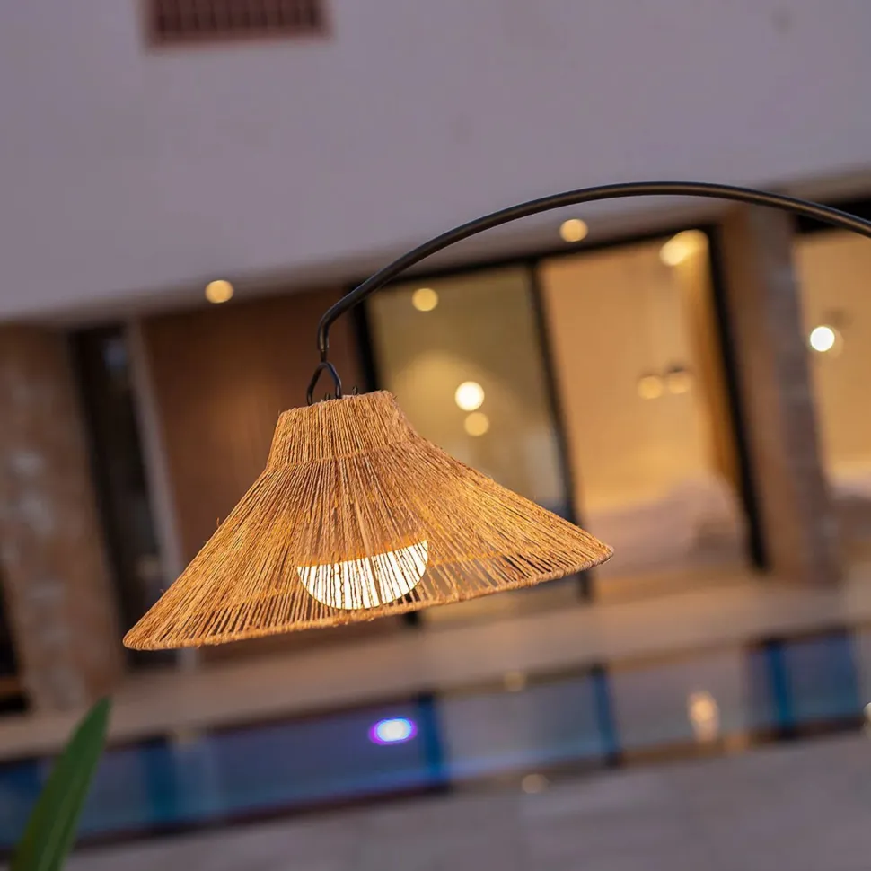 LED Außenleuchte Akku 2700 K 2-in-1 Wand Steh