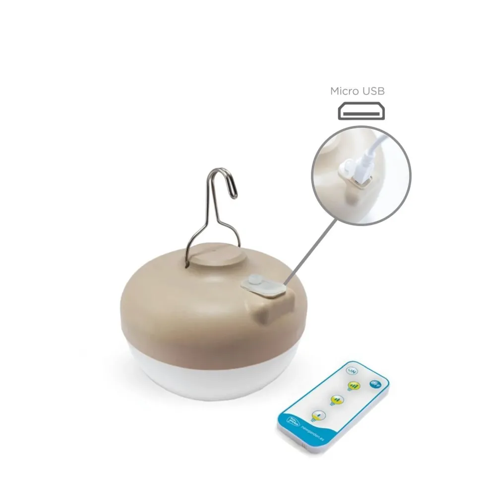 LED Außenleuchte Akku 2700 K 2-in-1 Wand Steh