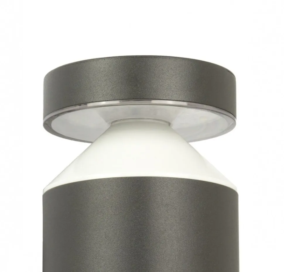 LED Außenleuchte Anthrazit Edelstahl 75cm IP44