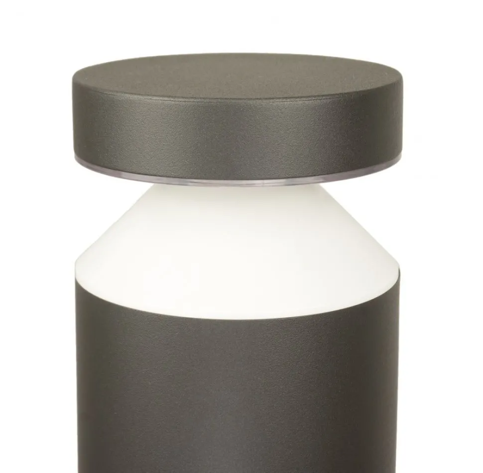 LED Außenleuchte Anthrazit Edelstahl 75cm IP44