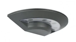 LED Außenleuchte Anthrazit 4100K IP54 Modern