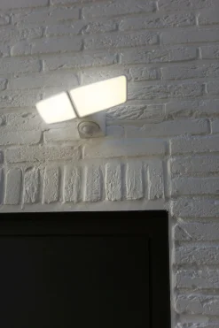 LED Außenleuchte Bewegungsmelder IP44 B:28 cm dimmbar