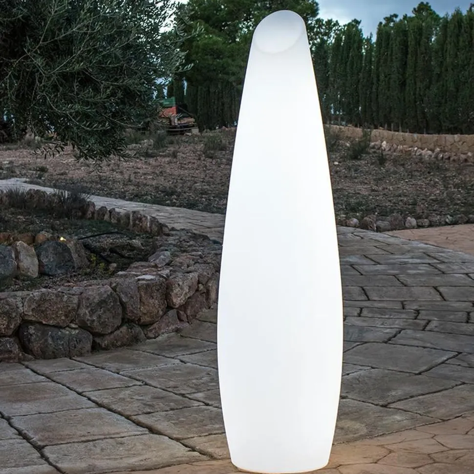 LED Außenleuchte Farbwechsel Dimmer 170 cm IP65 Akku kabellos