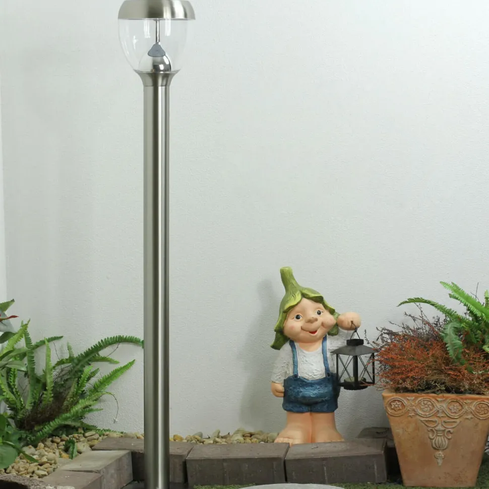 LED Außenleuchte Modern Edelstahl Optik