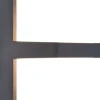 LED Außenleuchte Wand Aluminium Anthrazit IP54 3000 K