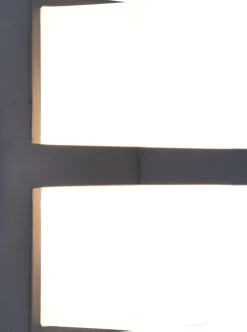 LED Außenleuchte Wand Aluminium Anthrazit IP54 3000 K