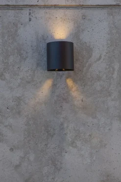 LED Außenleuchte Wand Aluminium IP54 400 lm Up Down