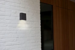 LED Außenleuchte Wand Anthrazit IP54 4000 K Up Down