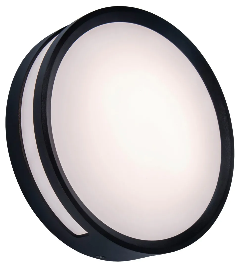 LED Außenwandlampe Aluminium rund Ø18,3 cm IP54 3000 K