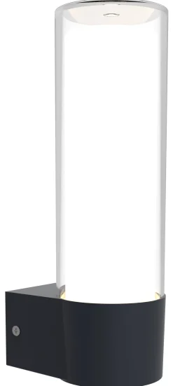 LED Außenwandlampe Aluminium RGB H:26 cm IP44 500 lm