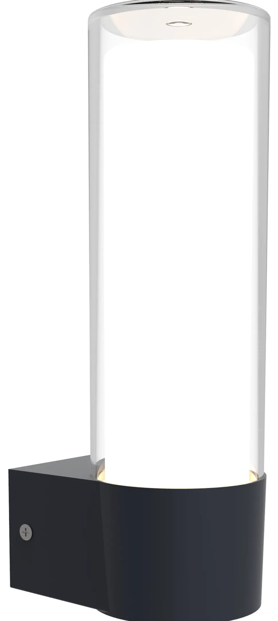 LED Außenwandlampe Aluminium RGB H:26 cm IP44 500 lm