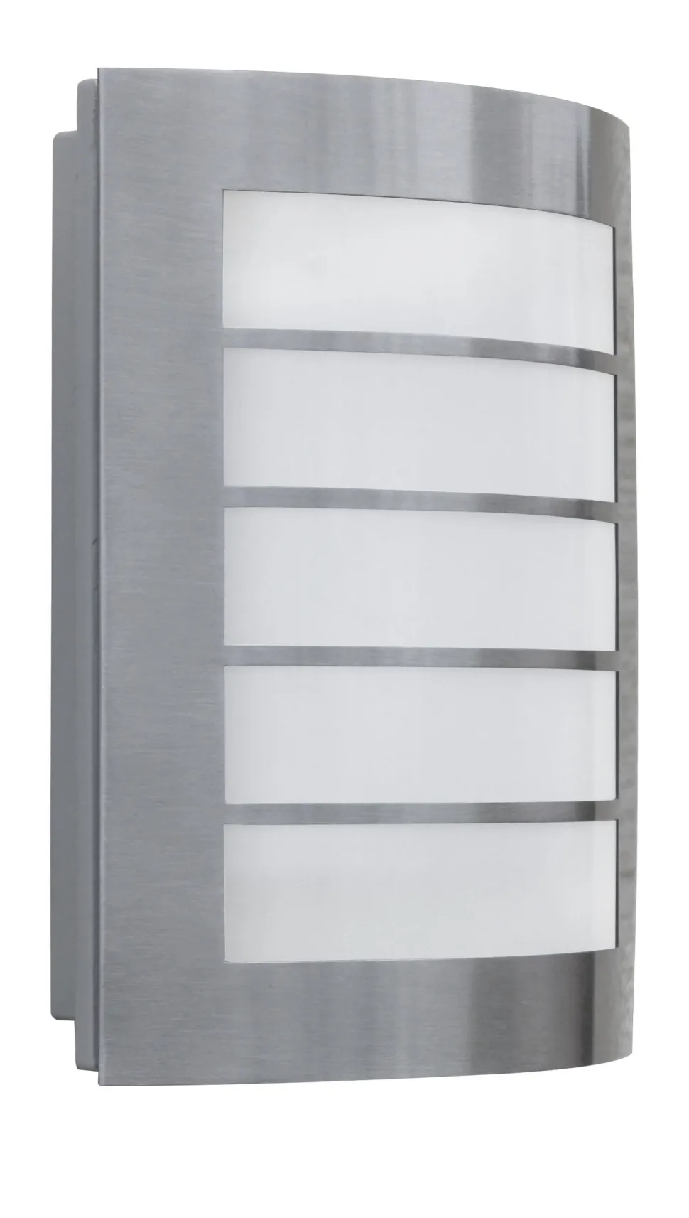 LED Außenwandlampe Edelstahl IP44 H:21,6 cm 850 lm 8 W