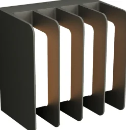 LED Außenwandlampe Schwarz 3000 K IP54 dekorativ Modern