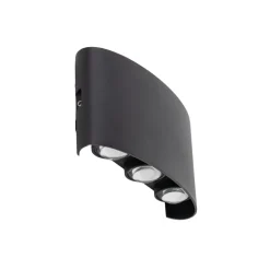 LED Außenwandleuchte Up Down IP54 H:8 cm 480 lm 3000 K