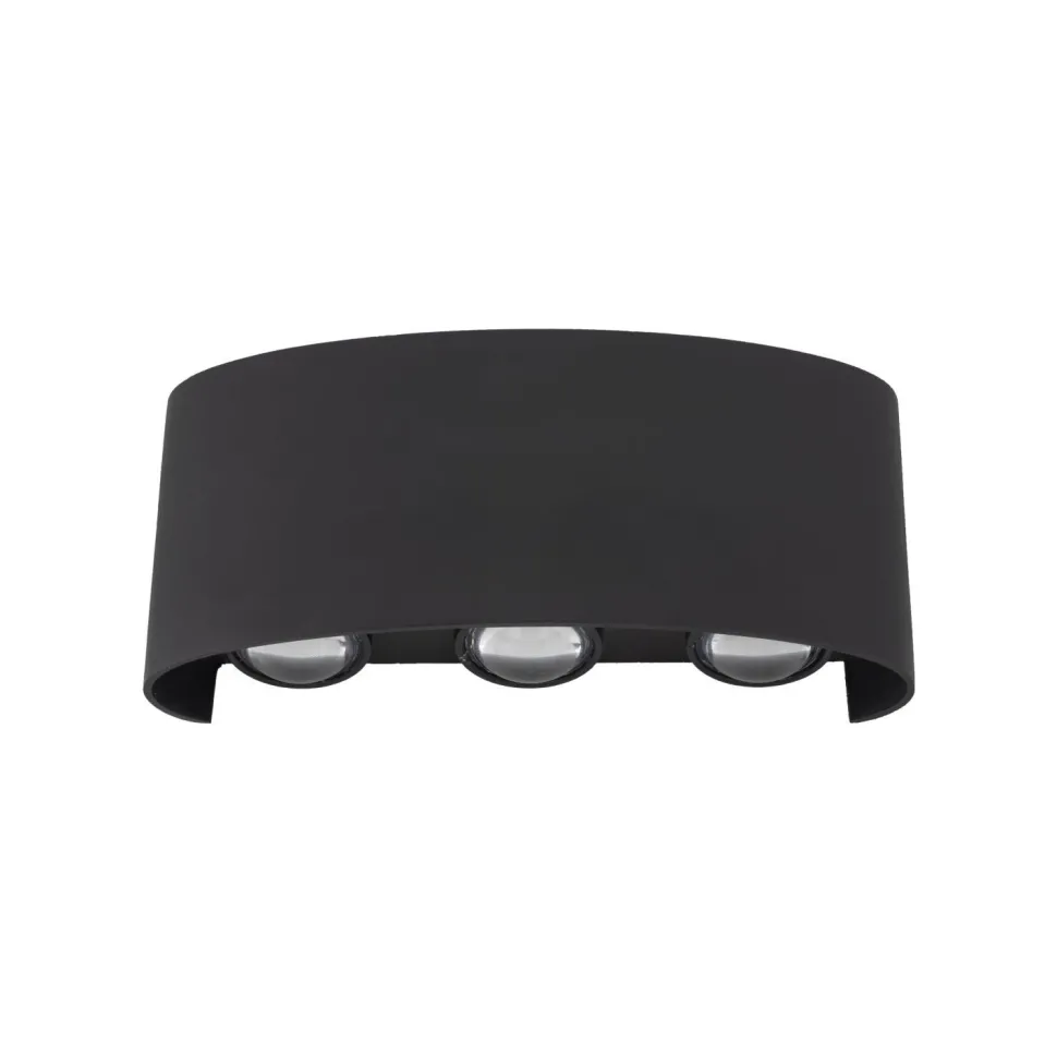 LED Außenwandleuchte Up Down IP54 H:8 cm 480 lm 3000 K