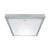 LED Badezimmerleuchte IP44 B: 27 cm in Silber Weiß 4000 K Decke