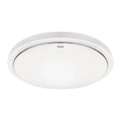 LED Badleuchte mit Bewegungsmelder IP44 rund Ø 33 cm Weiß