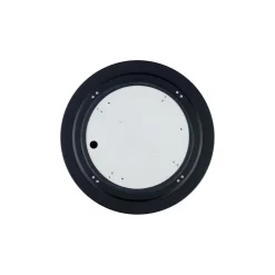 LED Deckenlampe 4000 K 2200 lm Ø 40,5 cm rund Schwarz