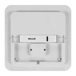 LED Deckenlampe außen IP55 22 cm breit klein Weiß