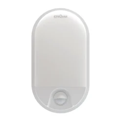 LED Deckenlampe außen mit Bewegungsmelder IP54 H: 21 cm Weiß