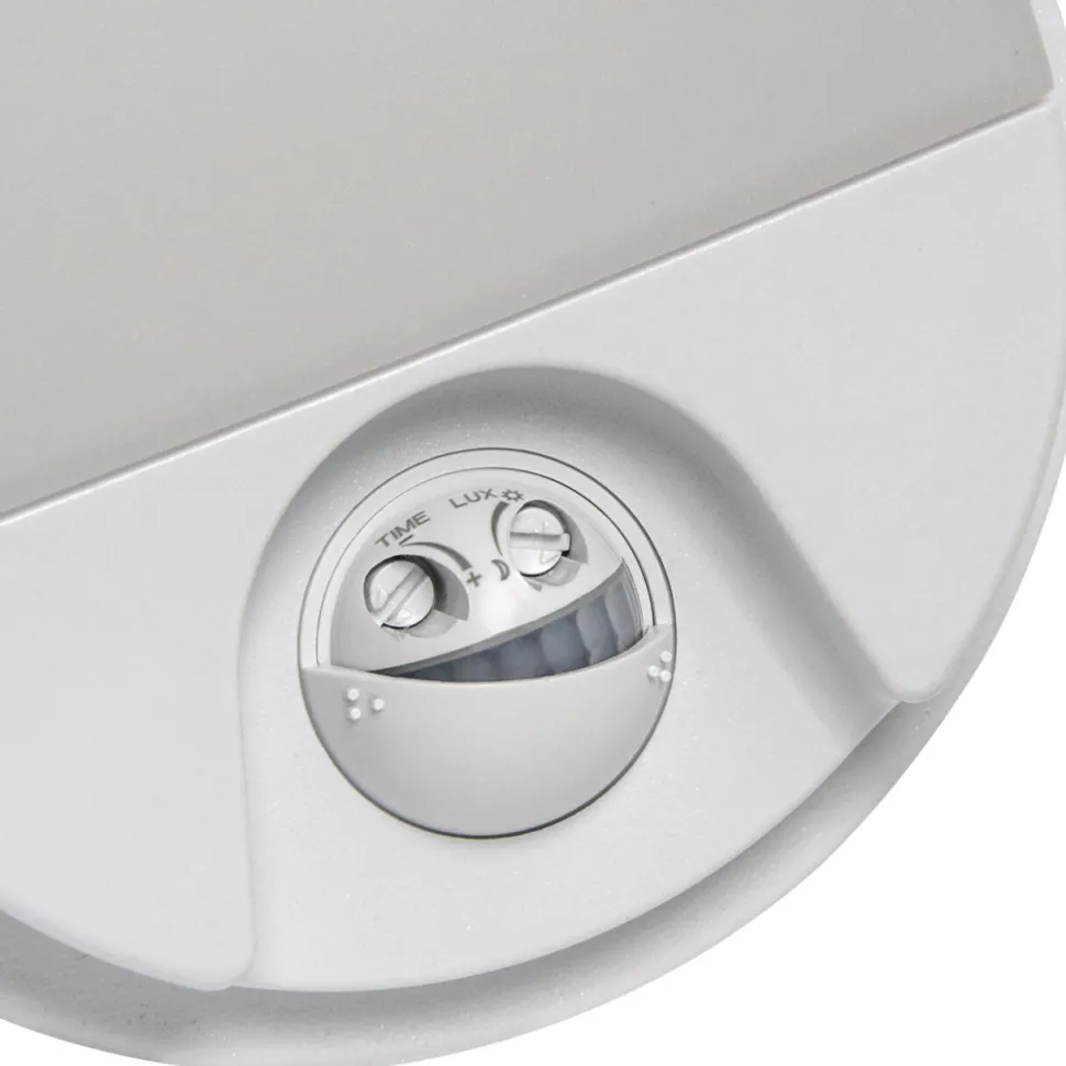 LED Deckenlampe außen mit Bewegungsmelder IP54 H: 21 cm Weiß