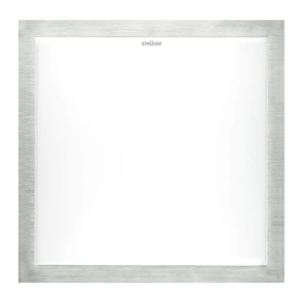 LED Deckenlampe Bad IP44 4000 K B: 32 cm in Silber Weiß