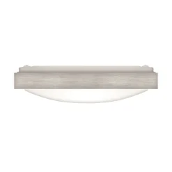 LED Deckenlampe Badezimmer B: 37 cm IP44 4000 K Silber Weiß
