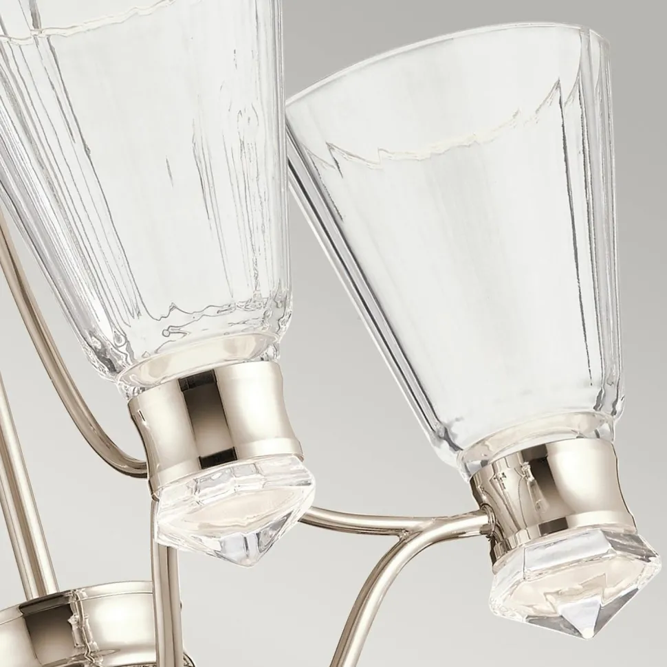 LED Deckenlampe Badezimmer IP44 50,3 cm breit höhenverstellbar